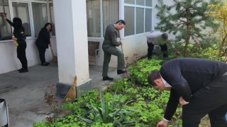 Staff of Investigative Committee together with Artur Poghosyan Took Part in Nationwide Community Clean-up Day
